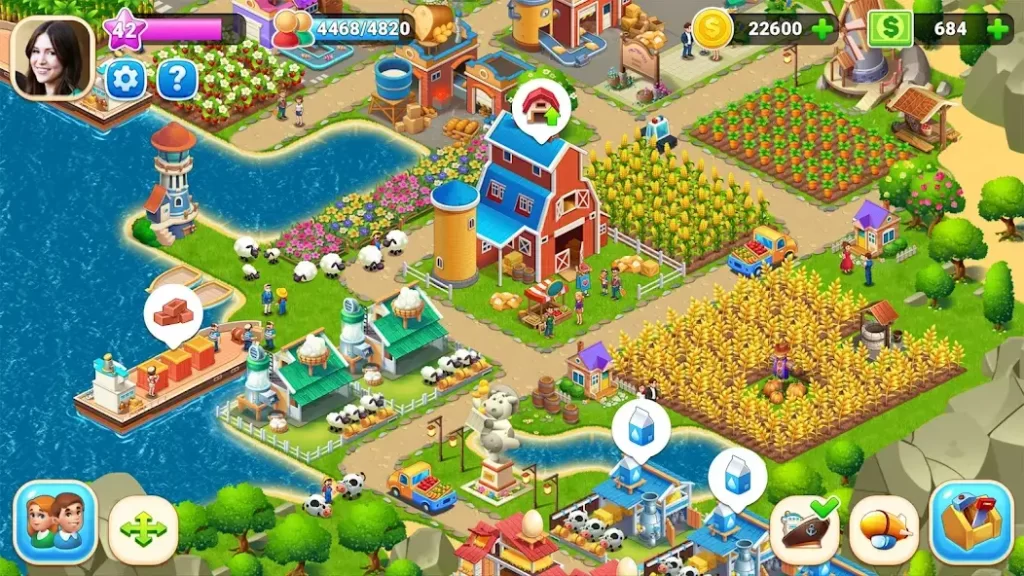 Farm City APK MOD max level 