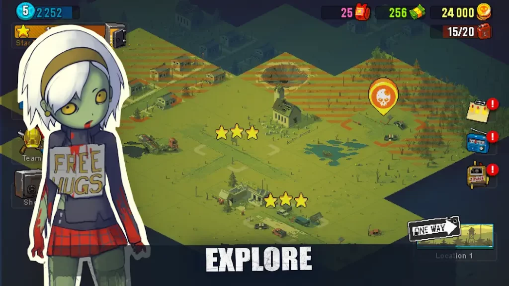 Dead Ahead APK MOD Unlimited Locations, resources 