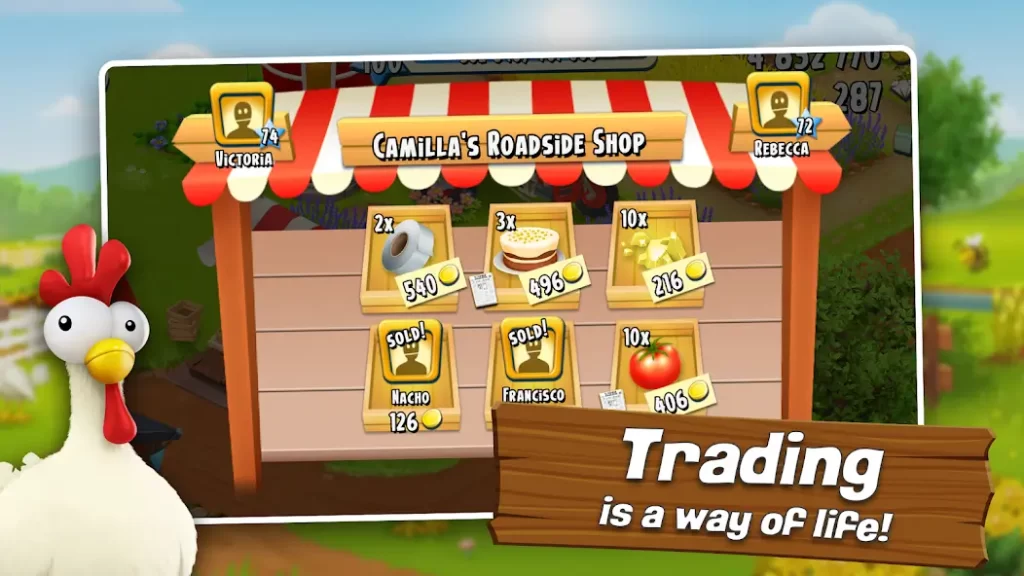 Hayday MOD APK unlimited seeds & coins 