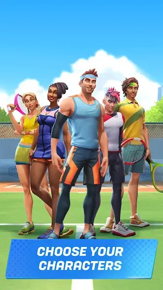 tennis clash mod apk free download 